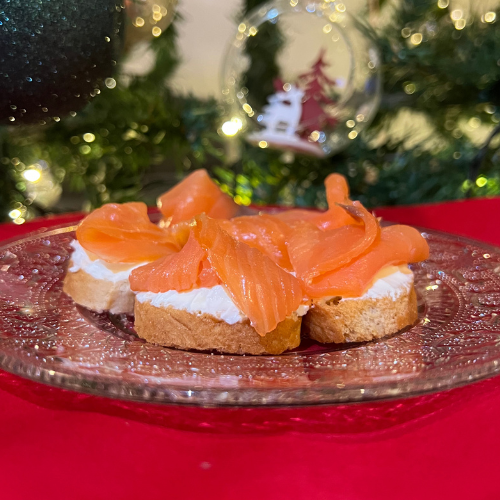 recette toasts saumon