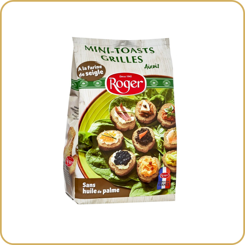 Mini Toasts Aixois au Seigle 150g