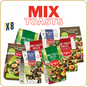 mix toasts, personnaliser votre pack