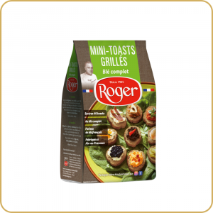 mini toast blé complet