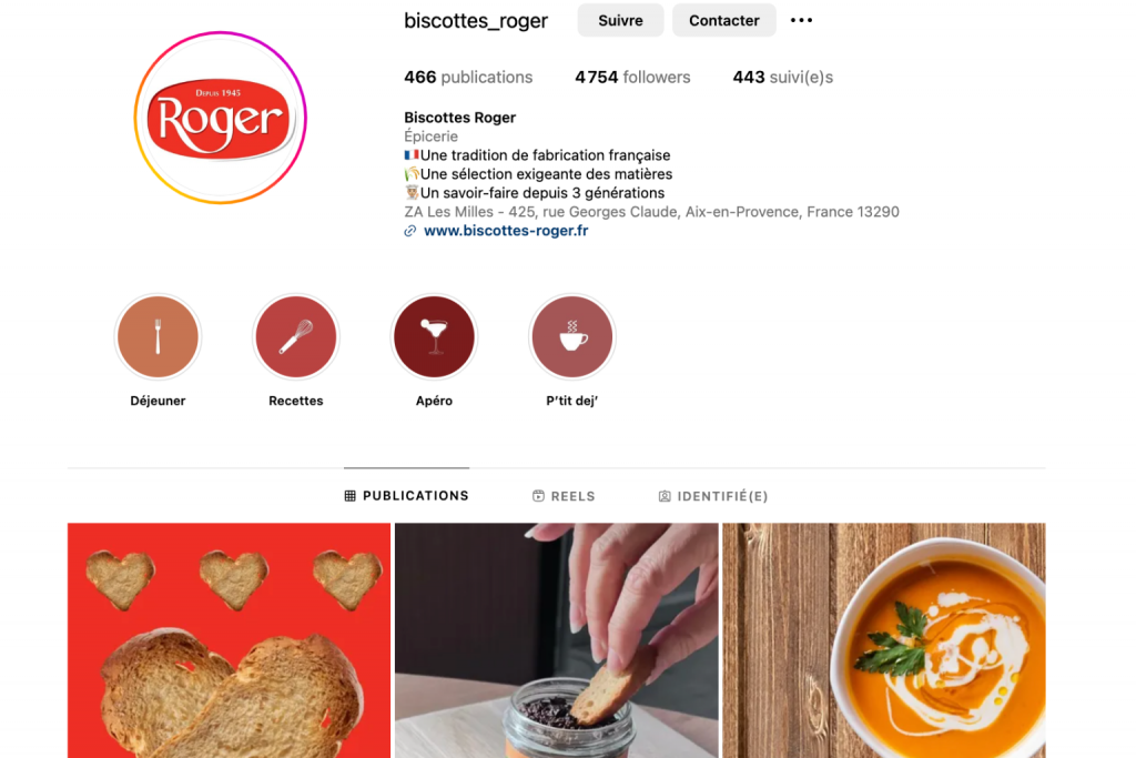 instagram biscottes roger